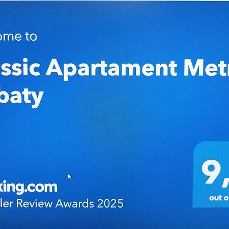 Classic Apartament Metro Kabaty Βαρσοβία Εξωτερικό φωτογραφία